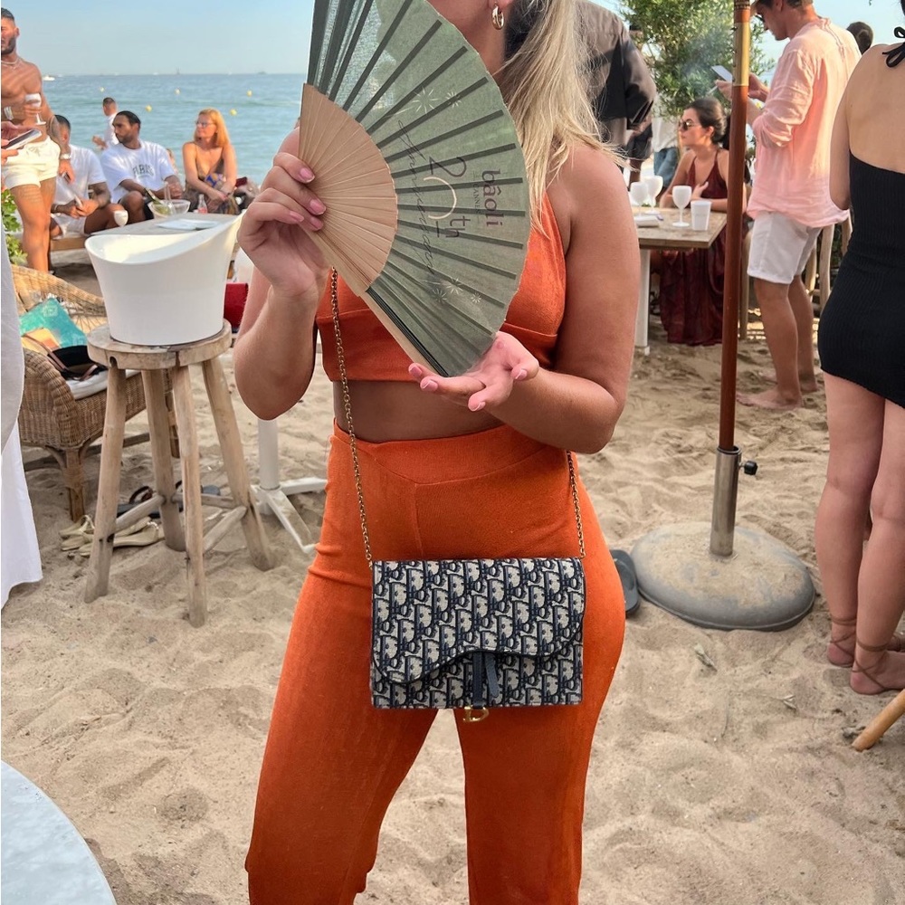Velour orange set! Size 6